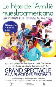 Fête de l'Amitié nuestroamericana - Grand spectacle - 14 août 2022 - Montréal