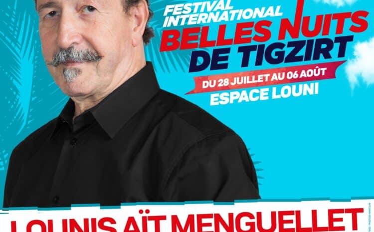 Ait-Menguellet  au Festival International Belles nuits de Tigzirt du 26 juillet au 06 août