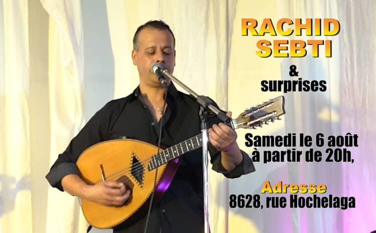 Rachid Sebti – 06 août 202 – 20H- Montréal – 8628, rue Hochelaga