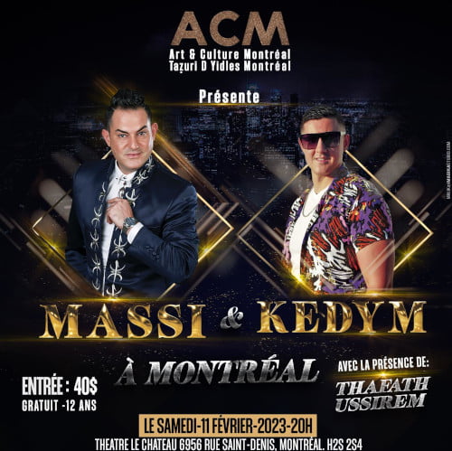 Massi et Kedym à Montréal