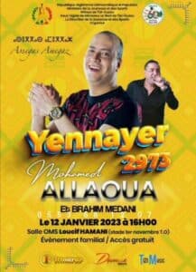 Allaoua, Yennayer 2973 à Tizi-Ouzou