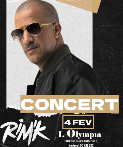 RIM'K à L'Olympia de Montréal, Février 2023
